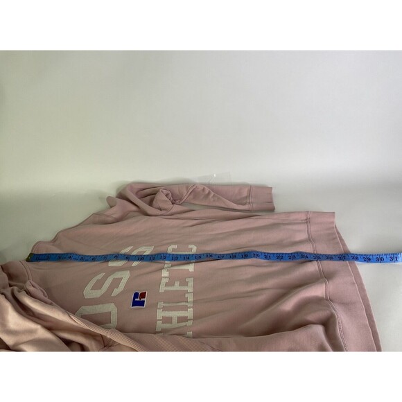 Hugo Boss x Russell Athletic Pink Salmon Pullover Sweatshirt Hoodie Mens Size L - Picture 13 of 13